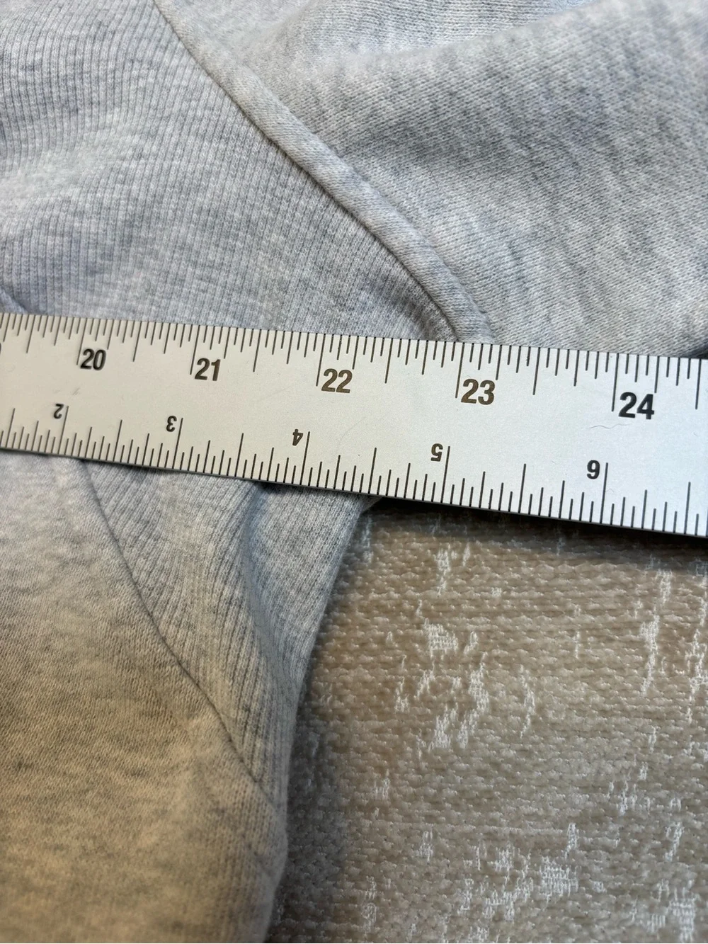 Lululemon Scuba Oversized Half-Zip Hoodie Heathered Core Medium Grey M/L